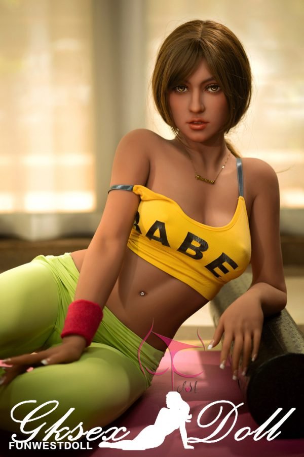 D47035 24 165cm C-Cup short hair Yoga Sports Sex Doll Jasmine