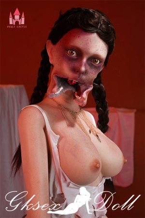 DC37034 13 158cm D-Cup Alien Hentai Sex Doll Silicone Doll Castle Sex Doll #Z1 Zombiella